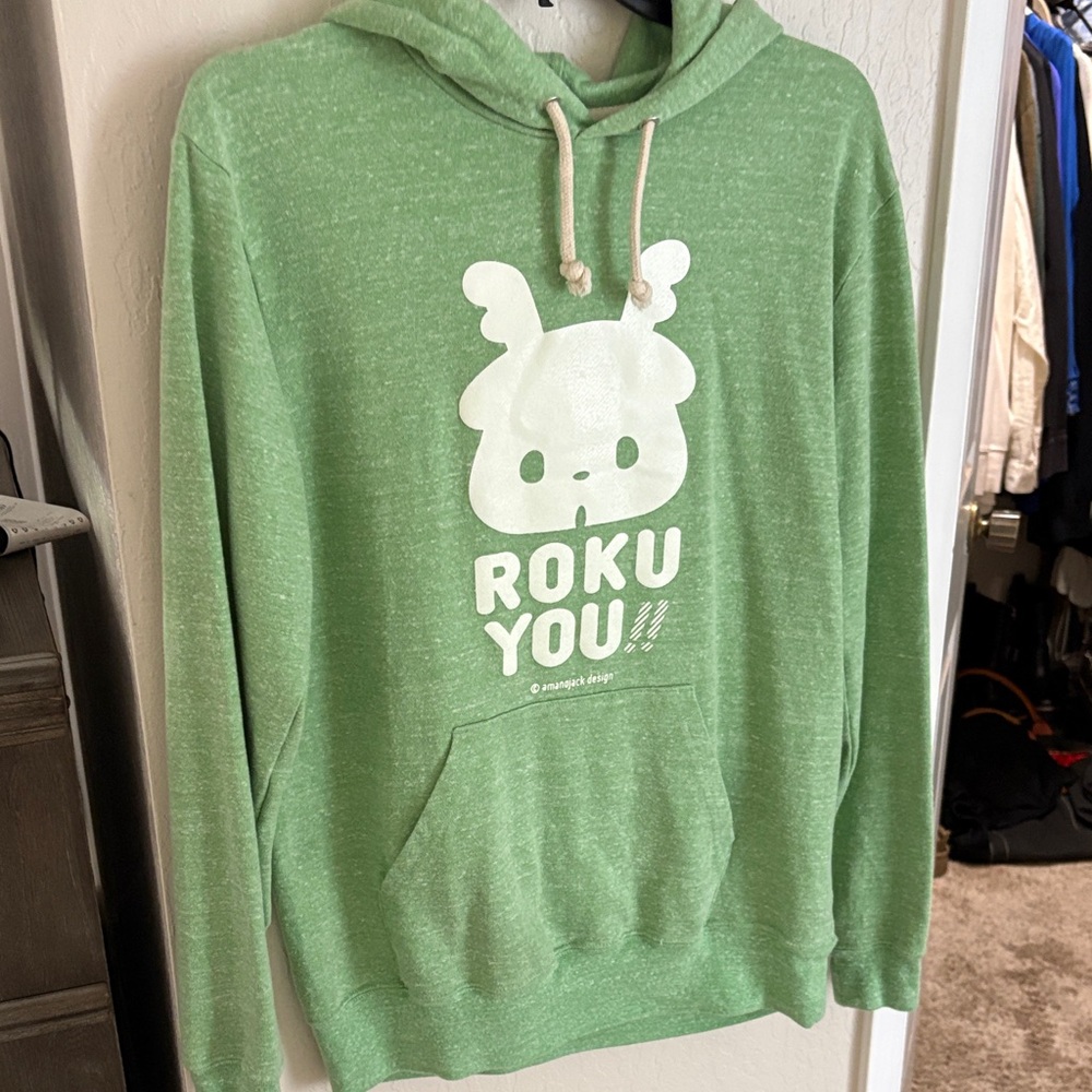 Green unisex Sweatshirt Large
